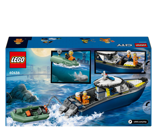 LEGO City 60456 Pościg łodzią policyjną - 1331641 - zdjęcie 6